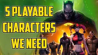 5 Playable Characters We NEED In Rocksteadys Suicide Squad Game [upl. by Tennos]