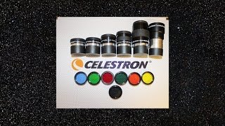 Celestron 125quot Eyepiece and Filter Kit Review [upl. by Berners]