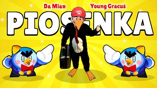 Da Mian ft Young Gracuś  quotPan P 🐧quot MYSZOJELEŃ Parodia ♫ Brawl Stars Piosenka ♫ [upl. by Rabelais]