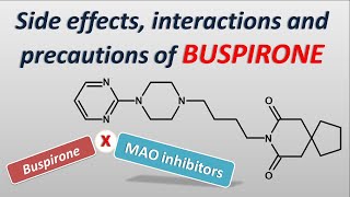 How buspirone is used in treatment of chronic anxiety [upl. by Nawyt]