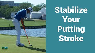 1 simple change to stabilize your putting stroke [upl. by Edyaw]