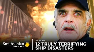 12 Terrifying Ship Disasters 🚢🔥 Smithsonian Channel [upl. by Ahsenak692]