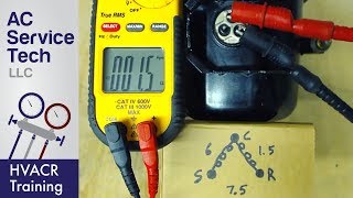 How to Find Common Start and Run on a PSC Compressor Motor [upl. by Filmore549]