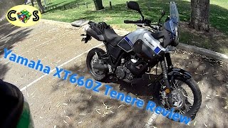 Yamaha XT660Z Tenere Review [upl. by Annwahsal]