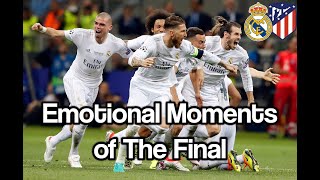 Real Madrid VS Atletico Madrid Emotional Moments [upl. by Akinal]