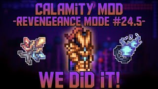 Crafting The Auric Tesla Armour Calamity Revengeance Mode Lets Play Episode 245 [upl. by Eseekram]