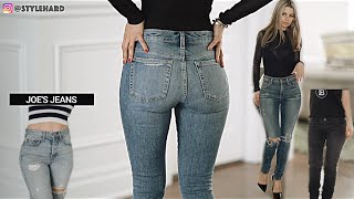 MOST FLATTERING JEANS LOOKBOOK  For Small Waist To Hip Ratio hourglass [upl. by Norab]