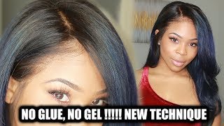 SALON SECRETS Glueless LACE FRONT WIG Technique  WOWAFRICAN [upl. by Nnyled525]