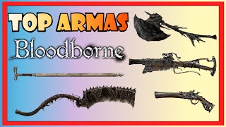 Bloodborne guia MEJORES ARMAS INICIALES  Hacha cuchilla o bastón Pistola o escopeta [upl. by Ainad]