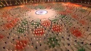 A R Rahman s Vande Mataram Revival  CWG 2010 Closing Ceremony [upl. by Ary219]