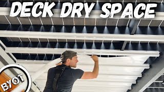 DIY Deck Drainage System [upl. by Eirual]