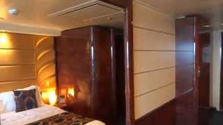 MSC Fantasia Yacht Club Deluxe Suite Tour [upl. by Navi17]