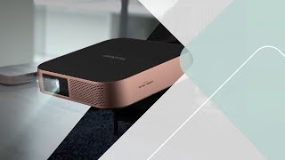 ViewSonic M2  Full HD 1080p Smart Portable LED Projector with Harman Kardon Speakers [upl. by Esther]