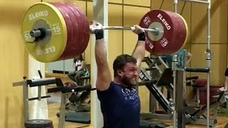 Dmitry Klokov  Training for Power Weekend 2016 [upl. by Leonardi]