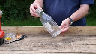 How to Make a Plant Waterer from a Drink Bottle [upl. by Doowron]