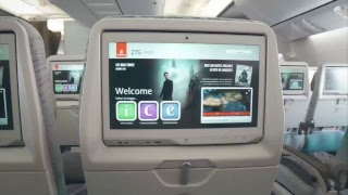 Cabin Tour  New Emirates Boeing 777300ER [upl. by Thielen]