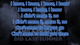 I Know What You Did Last Summer  Shawn Mendes amp Camila Cabello Lyrics [upl. by Schlessinger571]