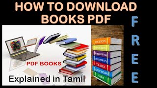 Downloading Books PDF  Explained in Tamil [upl. by Emmalynn]