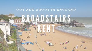 Visit Broadstairs Kent and Botany Bay UK  a walking TOUR 🌞 [upl. by Noyr]