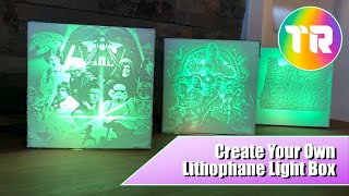 DIY Custom Lithophane Light Box [upl. by Inohs409]