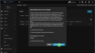 How To Delete A Pool In TrueNAS [upl. by Dyan]