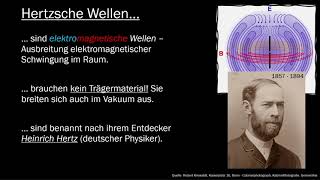 Physik Kl 10  Hertzsche Wellen [upl. by Ruthe863]