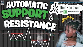 Support and Resistance ThinkOrSwim Indicator Thinkorswim Tutorial [upl. by Abigale290]