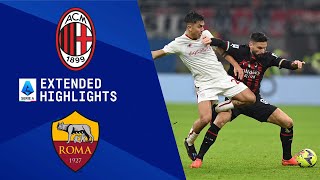 AC Milan vs Roma Extended Highlights  Serie A  CBS Sports Golazo [upl. by Madonia555]