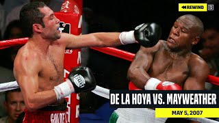 FULL FIGHT  Oscar De La Hoya vs Floyd Mayweather DAZN REWIND [upl. by Map234]