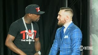 Mayweather vs McGregor World Tour Toronto Press Conference Highlights [upl. by Adnalay]