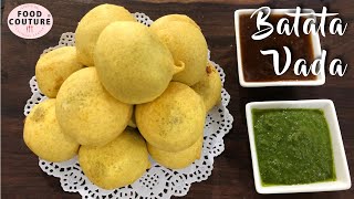 Batata Vada Recipe  गुजराती बटाटा वड़ा  Kathiyawadi Style [upl. by Llehsar203]