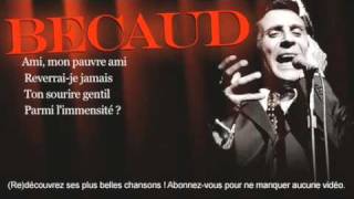 Gilbert Bécaud  Cétait mon copain  Paroles Lyrics [upl. by Nirda]