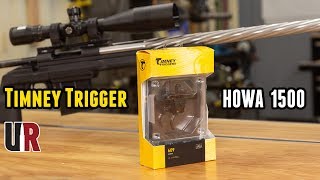 Timney HOWA 1500 Trigger Upgrade Install TriggerScan Shooting [upl. by Halika546]