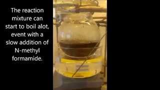 synthesis of methyl isocyanide [upl. by Gillette]