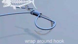 How to Tie a Sliding Snell Fishing Knot [upl. by Healey]