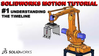 SOLIDWORKS Motion Tutorial Series 1  Understanding the Timeline [upl. by Ewold]