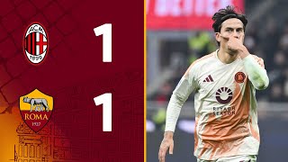 MILAN 11 ROMA  SERIE A HIGHLIGHTS 202425 [upl. by Hassi]