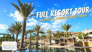 Secrets Puerto Los Cabos Golf amp Spa Resort  Complete Walkthrough Tour amp Review  4K [upl. by Westbrooke942]