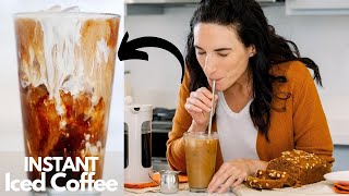 Instant Iced Coffee  1Min Instant Coffee Recipe [upl. by Telocin]