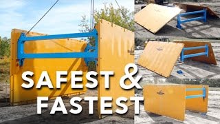 SAFEST FASTEST Trench Box Shoring Setup  GROUNDWORKS [upl. by Aciret]