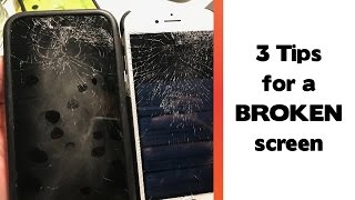 3 Things To Do After Breaking A Smartphone Screen [upl. by Yim]