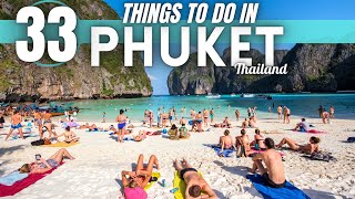 Best Things To Do in Phuket Thailand 4K [upl. by Anaicilef]