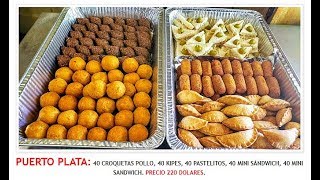 Picaderas y bocadillos para fiestas en New York [upl. by Naraa262]