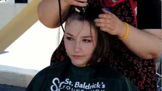 Courtney S St Baldricks Head Shave 2013 [upl. by Logan535]