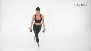 How to Do a Curtsy Squat with Lateral Raise I Sexyfit Coaching [upl. by York]