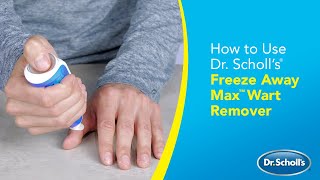 Dr Scholls  How To Use Freeze Away® Wart Remover [upl. by Dong114]