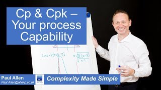 Cpk  Capability Statistics explained [upl. by Bokaj642]