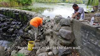 Restoring Whitnall Parks Waterfall [upl. by Esinej]