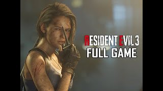 RESIDENT EVIL 3 REMAKE Walkthrough  FULL GAME No Commentary [upl. by Deadman]