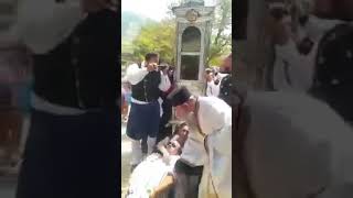 Orthodox Church  Massive exorcism by the Incorrupt Relics [upl. by Adnamas128]